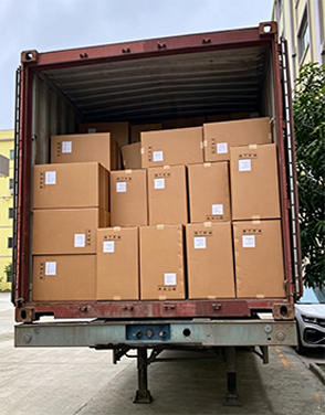 ARVOX container loading for international shipment