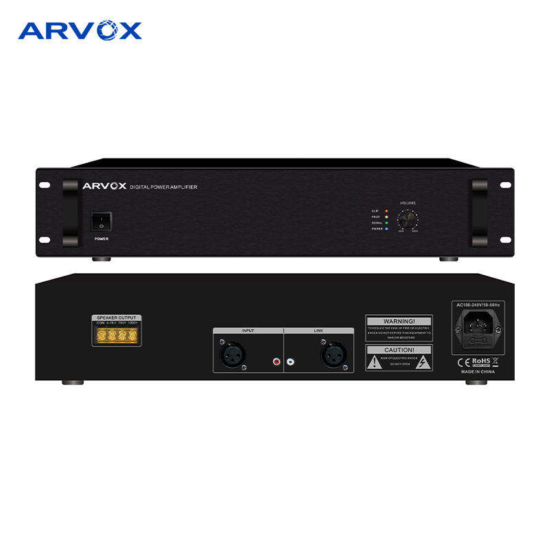 Amplifier rear panel