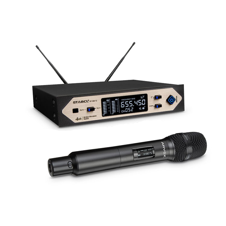 RC-7981T True Diversity High Sound Quality Wireless Microphones image 2